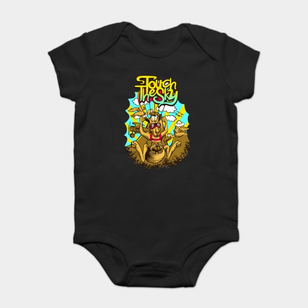 Travelling And Touch The Sky Baby Bodysuit by Urbanprint